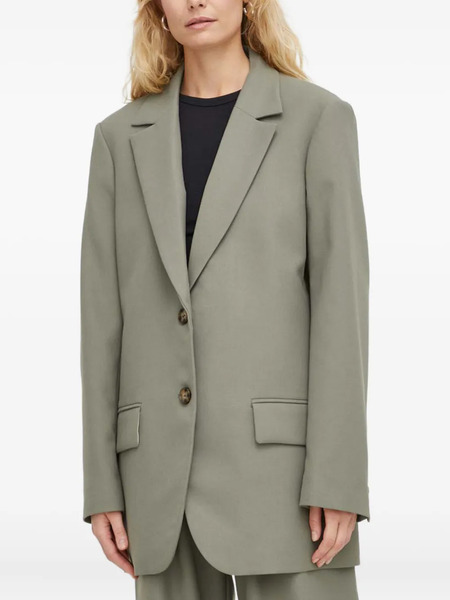  Won Hundred Blazer Con Cierre De Botones - Verde 