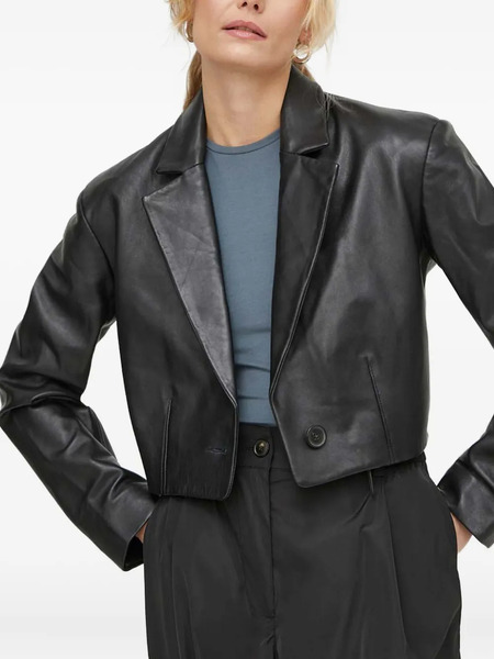  Won Hundred Chaqueta Con Botones - Negro 