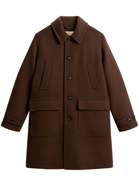  Woolrich Abrigo Melton - Marrón 