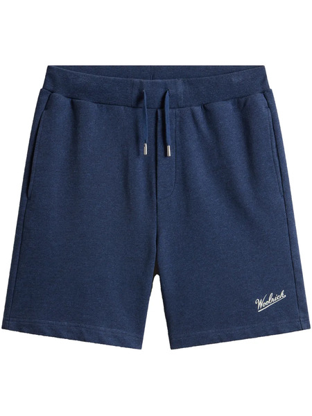  Woolrich Bermudas Con Logo Estampado - Azul 