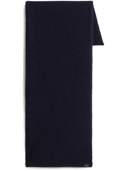  Woolrich Bufanda Con Etiqueta Del Logo Mini - Azul 