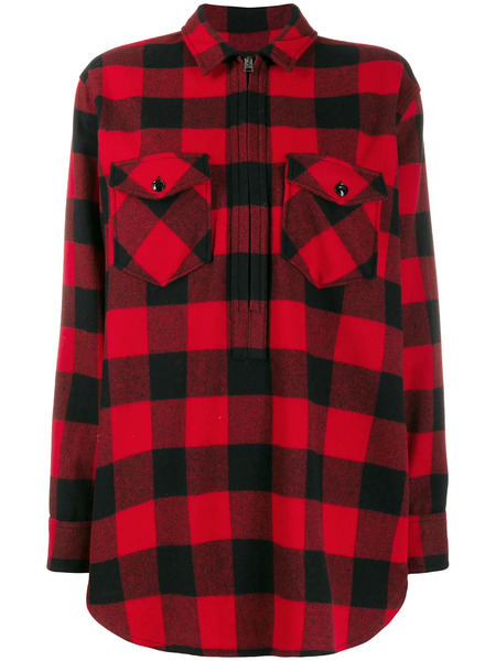  Woolrich Camisa A Cuadros - Negro 