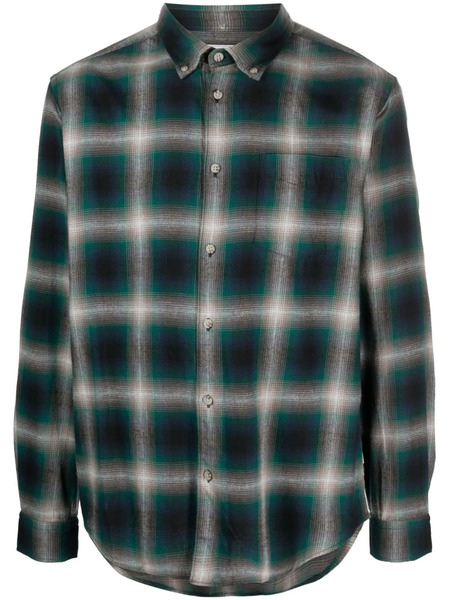  Woolrich Camisa A Cuadros - Verde 