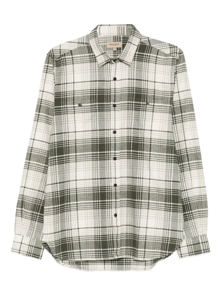 Woolrich Camisa A Cuadros - Verde 