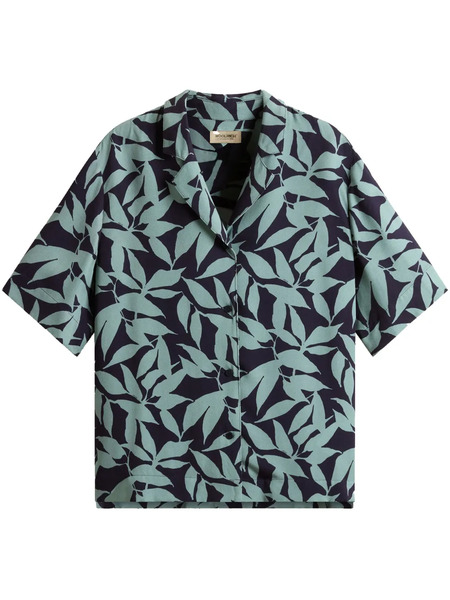  Woolrich Camisa Con Estampado Floral - Azul 