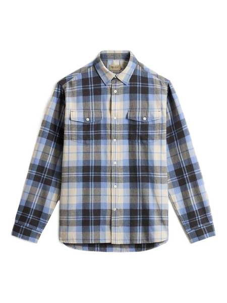  Woolrich Camisa Duncan A Cuadros - Azul 