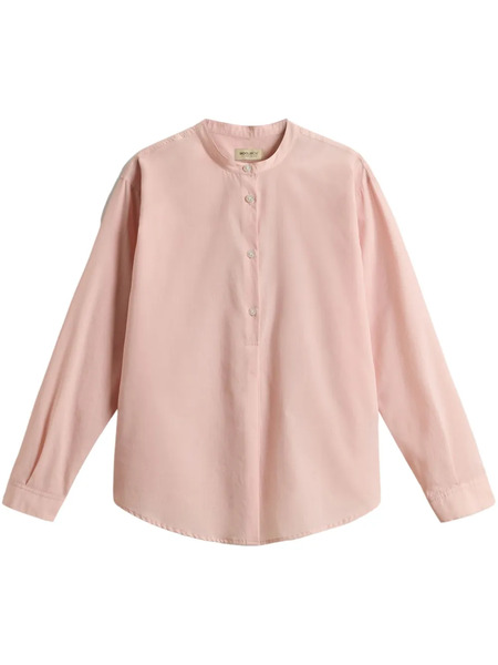 Woolrich Camisa Henley - Rosa 