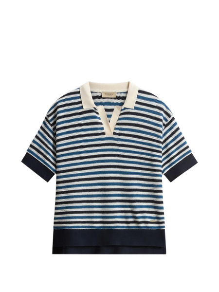  Woolrich Camiseta A Rayas - Azul 