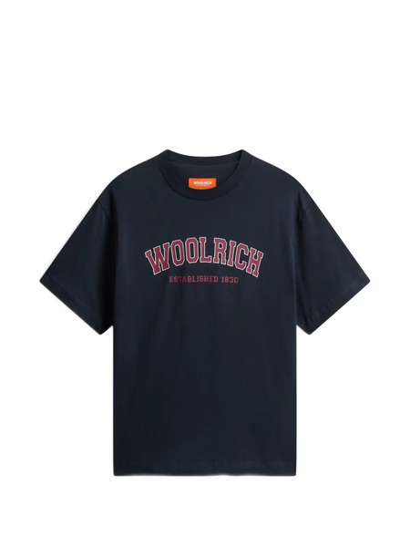  Woolrich Camiseta Con Logo Estampado - Azul 