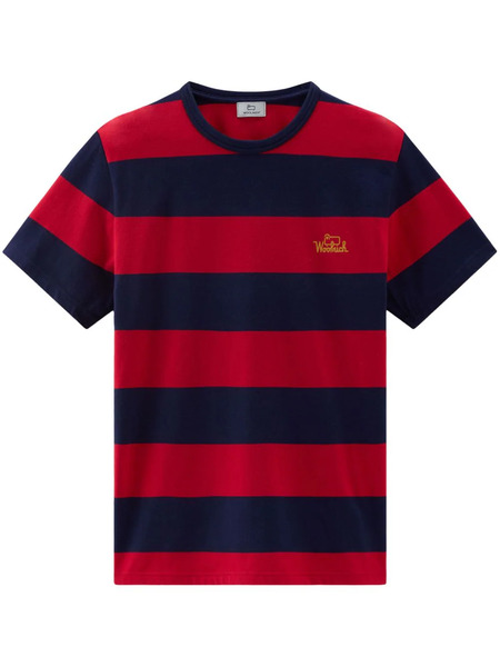  Woolrich Camiseta Con Logo Estampado - Rojo 