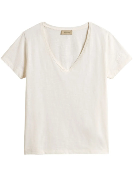  Woolrich Camiseta De Algodón - Blanco 