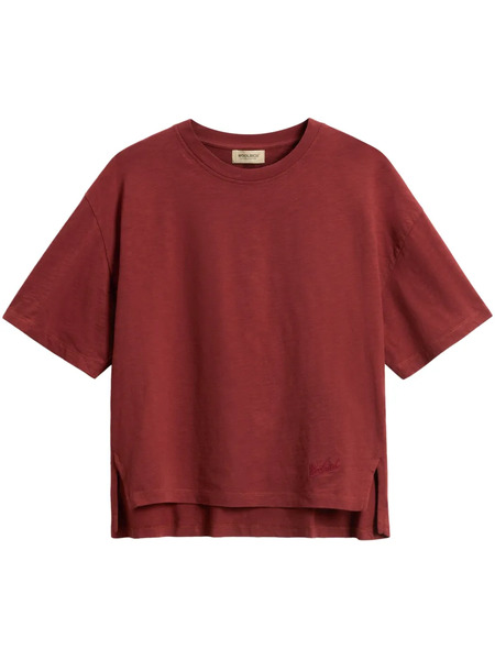  Woolrich Camiseta De Algodón - Rojo 