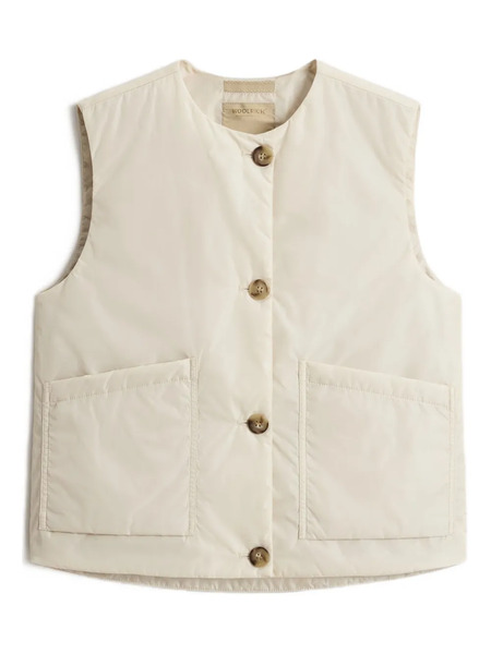  Woolrich Chaleco Con Bolsillo Con Botón - Neutro 