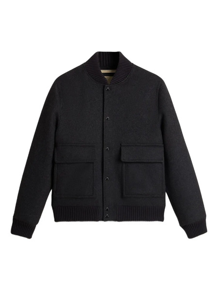  Woolrich Chaqueta Bómber Con Bolsillo - Gris 