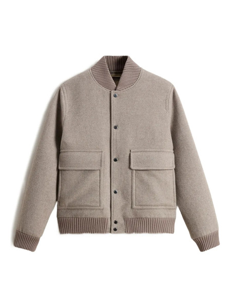  Woolrich Chaqueta Bómber De Sarga - Neutro 