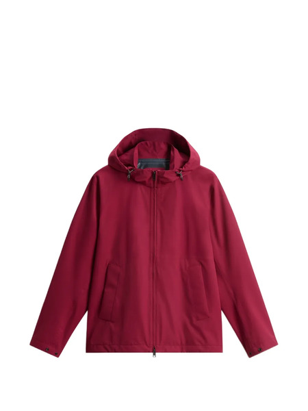  Woolrich Chaqueta Pacific Con Capucha - Rojo 