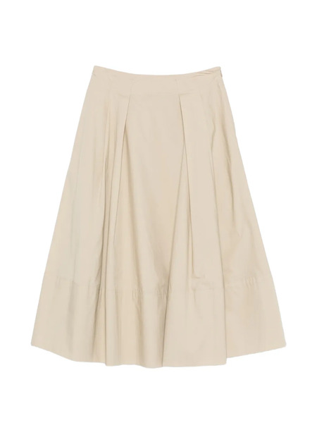  Woolrich Falda Acampanada Plisada - Neutro 