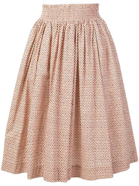  Woolrich Falda De Popelina Estampada - Neutro 