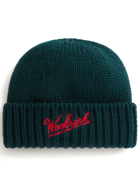  Woolrich Gorro Con Logo - Verde 