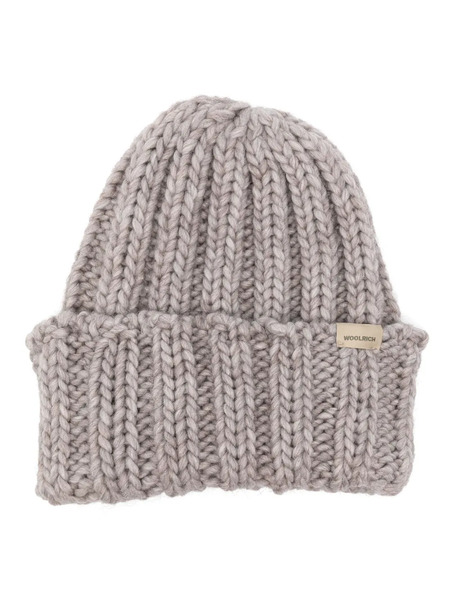  Woolrich Gorro De Punto Grueso - Gris 