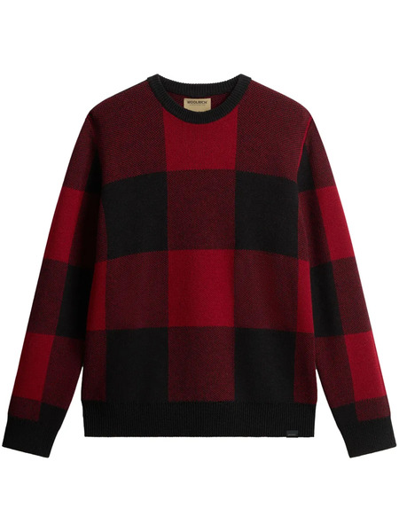  Woolrich Jersey A Cuadros - Rojo 