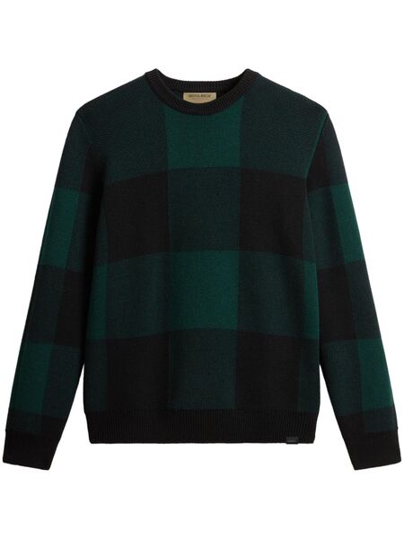  Woolrich Jersey A Cuadros - Verde 