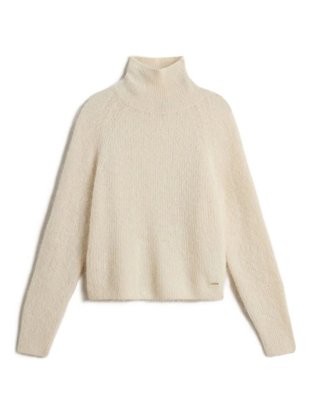  Woolrich Jersey Con Cuello Alto - Neutro 