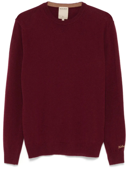  Woolrich Jersey Con Cuello En V - Rojo 