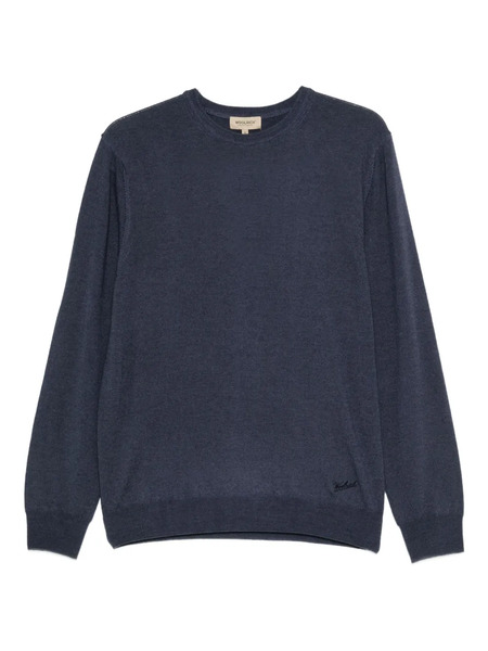  Woolrich Jersey Con Cuello Redondo - Azul 