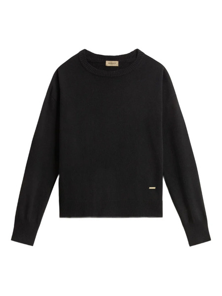  Woolrich Jersey Con Cuello Redondo - Negro 