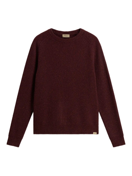  Woolrich Jersey Con Cuello Redondo - Rojo 