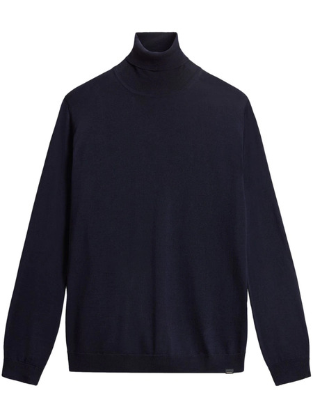  Woolrich Jersey Con Cuello Vuelto - Azul 
