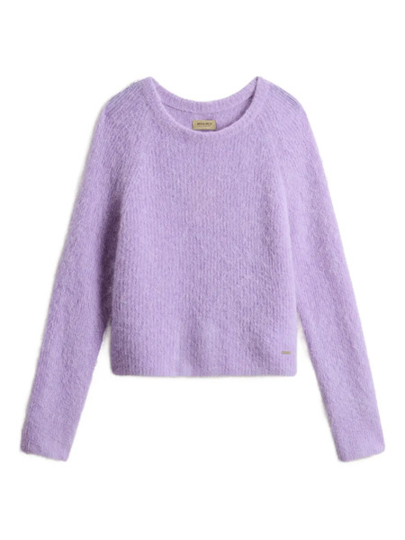  Woolrich Jersey De Mezcla De Lana - Morado 