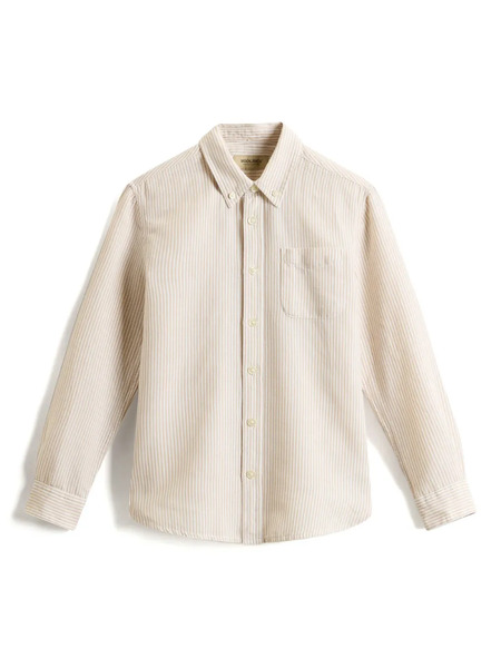  Woolrich Kids Camisa A Rayas - Neutro 