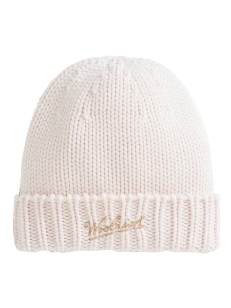  Woolrich Kids Gorro Con Logo Bordado - Neutro 