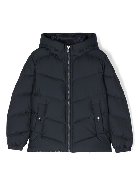  Woolrich Kids Plumífero Authentic Con Capucha - Azul 