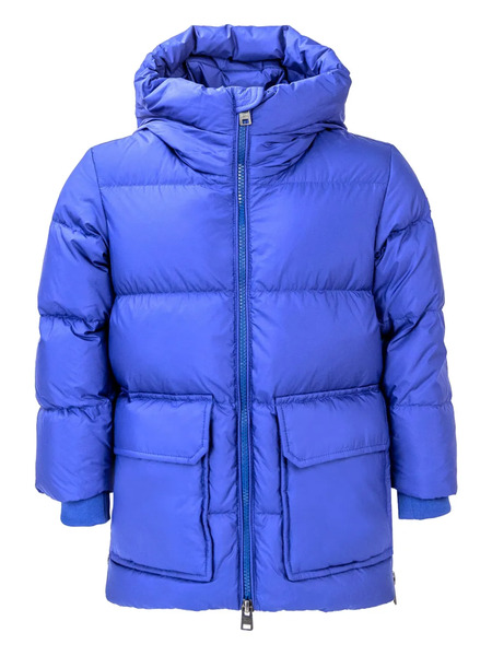  Woolrich Kids Plumífero Con Capucha - Azul 