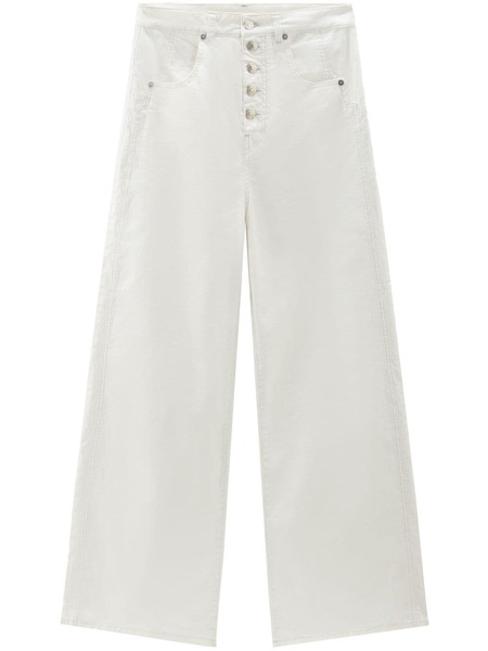  Woolrich Pantalones Anchos - Blanco 