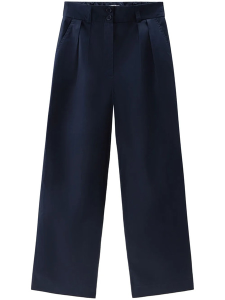  Woolrich Pantalones Anchos Lisos - Azul 