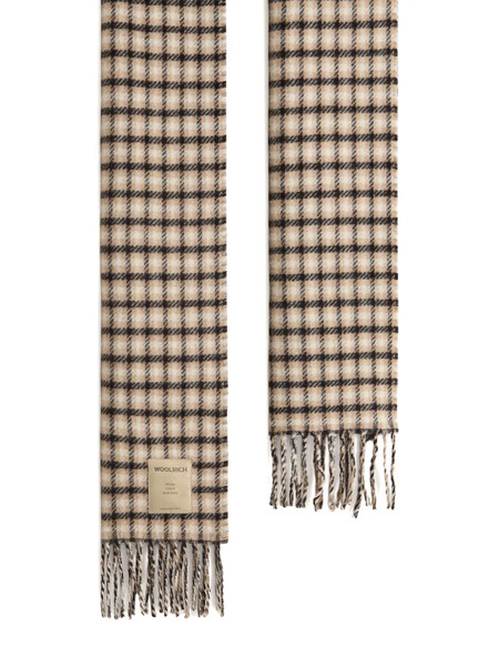  Woolrich Pañuelo A Cuadros - Neutro 