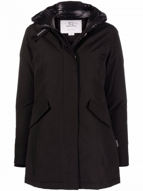  Woolrich Parka Arctic Acolchada - Negro 