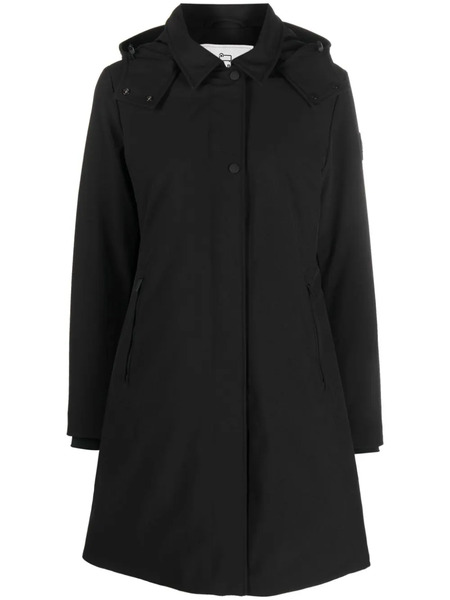  Woolrich Parka Con Capucha - Negro 