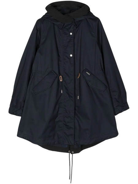  Woolrich Parka Con Capucha - Negro 