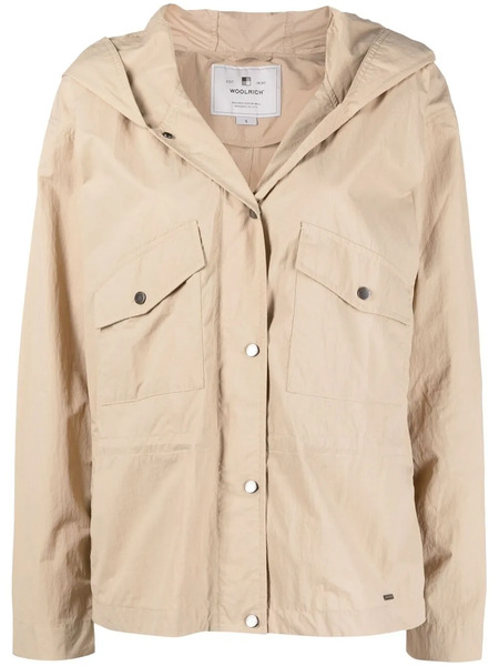  Woolrich Parka Con Capucha - Neutro 
