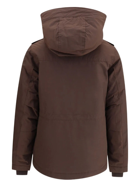  Woolrich Plumífero Con Capucha - Marrón 