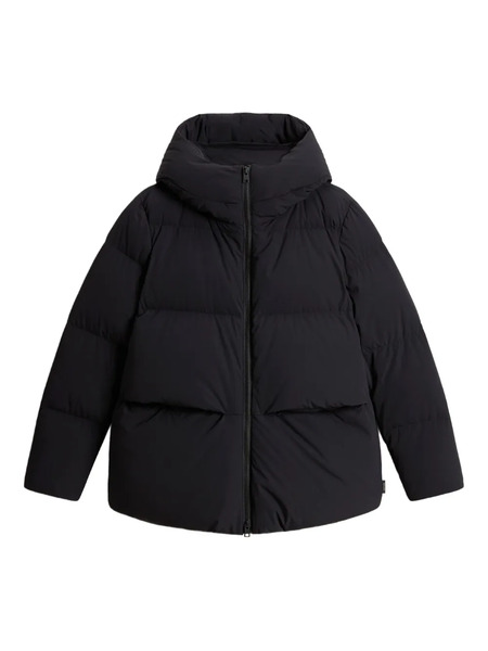  Woolrich Plumífero Con Capucha - Negro 