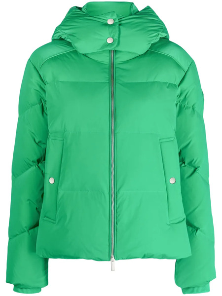  Woolrich Plumífero Con Capucha Removible - Verde 