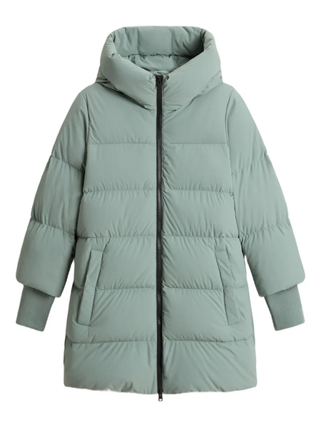  Woolrich Plumífero Con Cremallera - Verde 