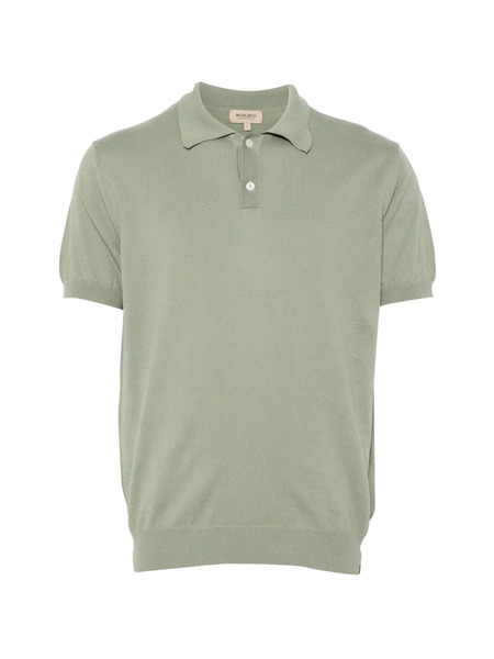  Woolrich Polo Con Botones - Verde 