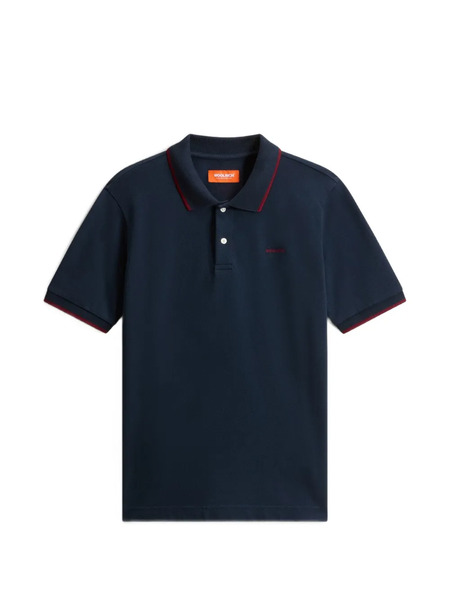  Woolrich Polo De Canalé - Azul 